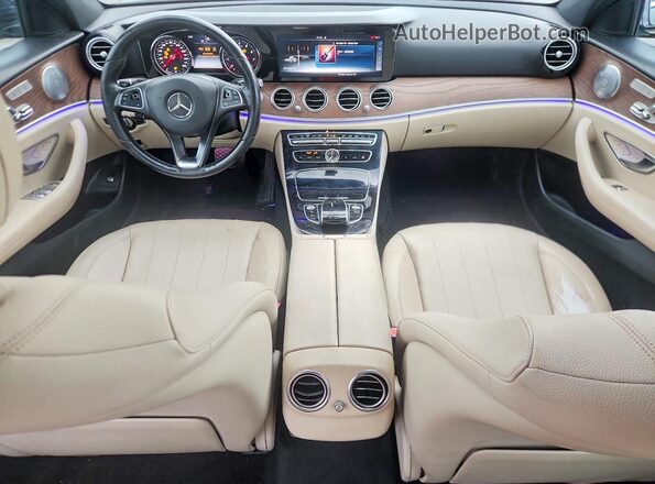 WDDZF4JBXHA081873 2017 MERCEDES-BENZ E Синий Вид щитка приборов