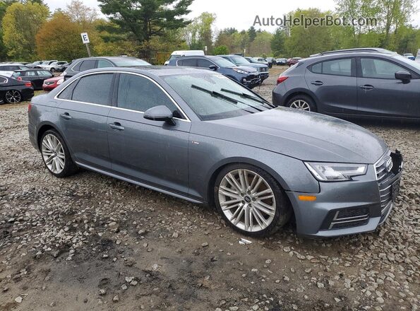 WAUENAF47HN023066 2017 AUDI A4 Gray Widok z przodu