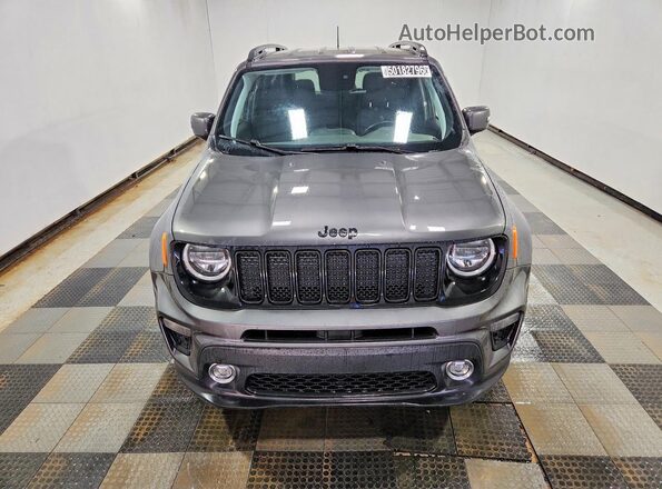 ZACNJAB11KPK14360 2019 JEEP RENEGADE Gray Rear view
