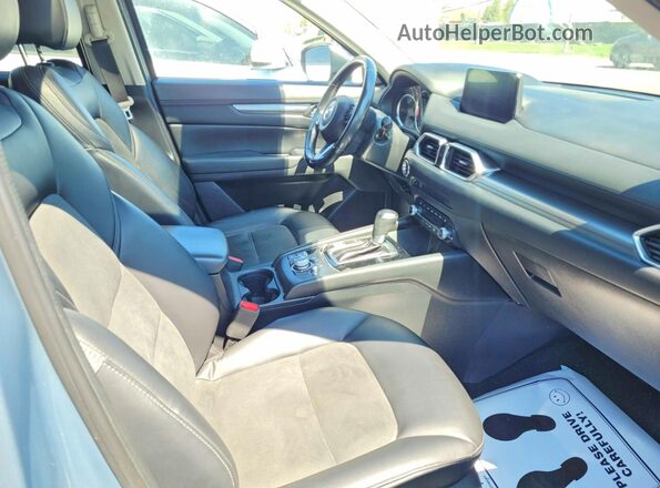 JM3KFBCM4M0101699 2021 MAZDA CX-5 Blue Вид ззаду