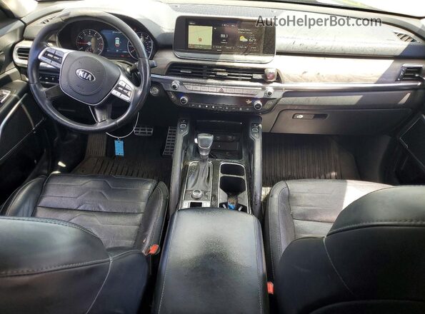 5XYP5DHC4LG004489 2020 KIA TELLURIDE Коричневый Вид щитка приборов