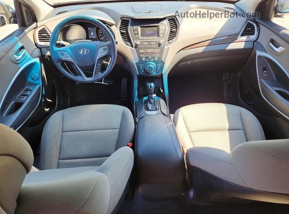 5NMZT3LB9JH091039 2018 HYUNDAI SANTA Черный Вид щитка приборов