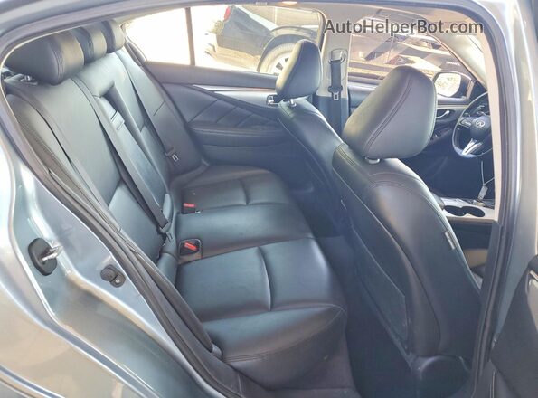JN1EV7AP8LM206551 2020 INFINITI Q50 Blue Widok wnętrza z tyłu