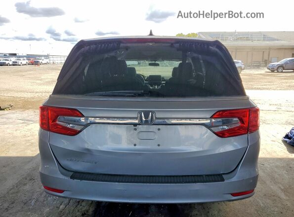 5FNRL6H50KB065341 2019 HONDA ODYSSEY Gray უკანა ხედი