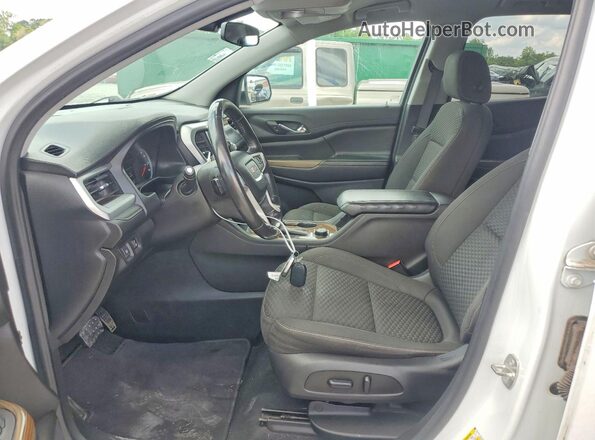 1GKKNLLA8KZ203673 2019 GMC ACADIA Белый Вид панели приборов