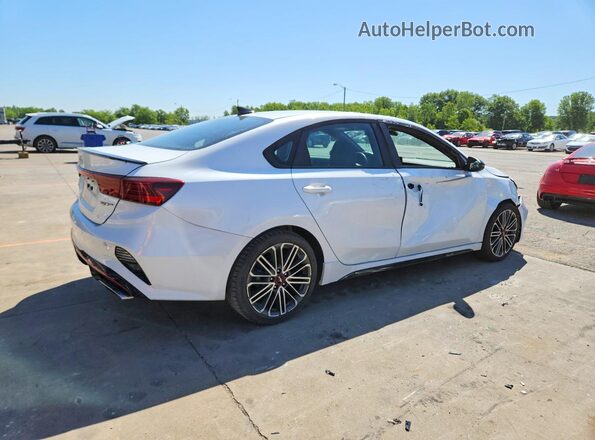 3KPF44AC8PE538221 2023 KIA FORTE Белый Передняя правая четверть