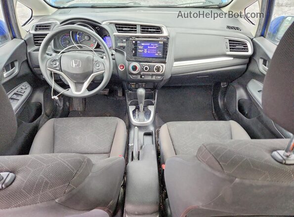 JHMGK5H79GS015729 2016 HONDA FIT Blue Սարքավորումների վահանակի տեսք