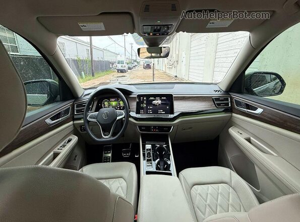 1V2FR2CA3SC556366 2025 VOLKSWAGEN ATLAS Green Widok tylnych siedzeń