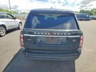 2016 Land Rover Range Rover Hse Черный vin: SALGS2PF2GA312655