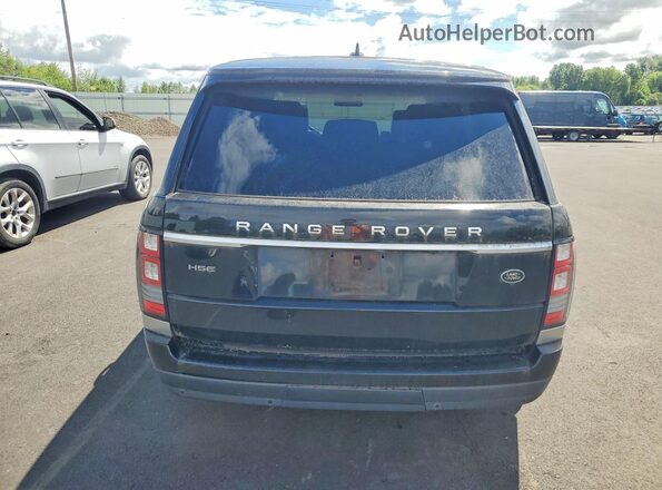 SALGS2PF2GA312655 2016 LAND ROVER RANGE Черный Вид салона спереди