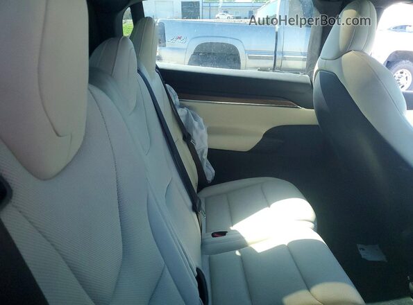 7SAXCDE57NF345653 2022 TESLA MODEL Charcoal Vista interior trasera