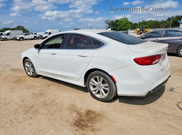 1C3CCCAB1GN112085 2016 CHRYSLER 200 Белый Задняя левая четверть