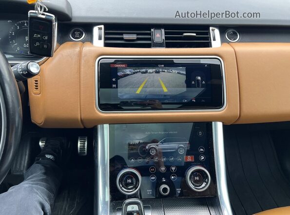 SALWR2RE3KA819794 2019 LAND ROVER RANGE Черный Вид задней части салона