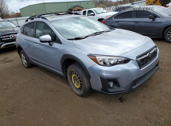JF2GTADC3K8371322 2019 SUBARU CROSSTREK Silver Delantero derecho