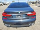 2019 Bmw 740 Xi Gray vin: WBA7E4C51KGV28667
