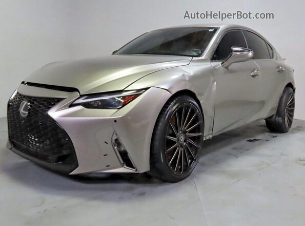 JTHAA1D20M5113277 2021 LEXUS IS Серебряный Задняя правая четверть