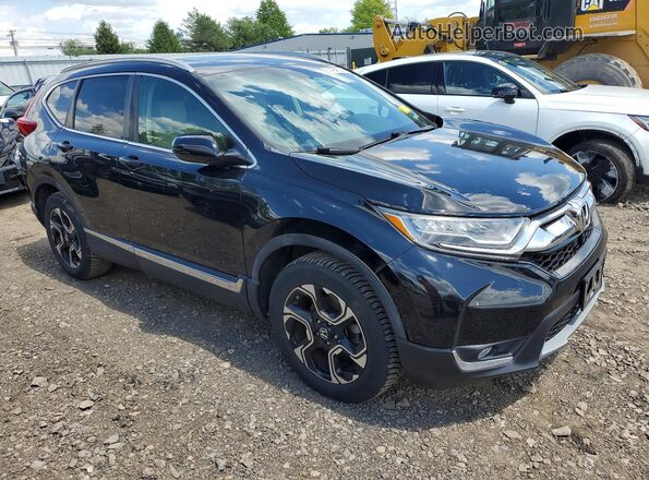 7FARW2H96JE024346 2018 HONDA CR-V Черный Вид спереди