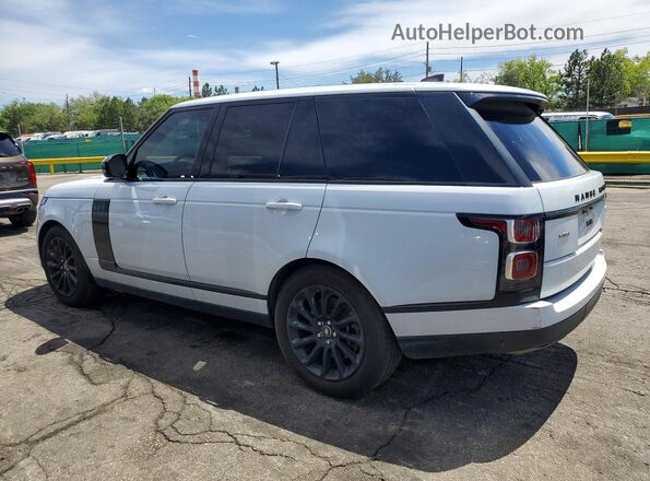 SALGS2SVXJA515976 2018 LAND ROVER RANGE Белый Задняя правая четверть
