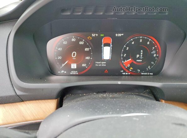 YV4BR0CK5M1754603 2021 VOLVO XC90 Серый Вид задних сидений