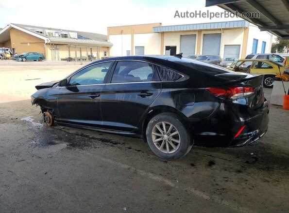 5NPE24AF3KH749620 2019 HYUNDAI SONATA Black Задня права чверть