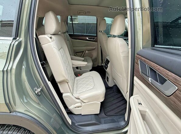 1V2FR2CA3SC556366 2025 VOLKSWAGEN ATLAS Green Widok wnętrza z przodu