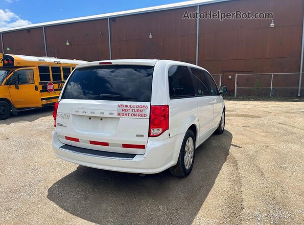 2C4RDGBG3GR342217 2016 DODGE GRAND Белый Передняя правая четверть