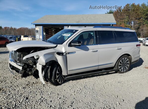 5LMJJ2LG4REL17777 2024 LINCOLN NAVIGATOR Белый Передняя левая четверть