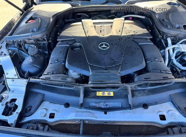 WDDZH6GB9HA239374 2017 MERCEDES-BENZ E Gray Widok komory silnika
