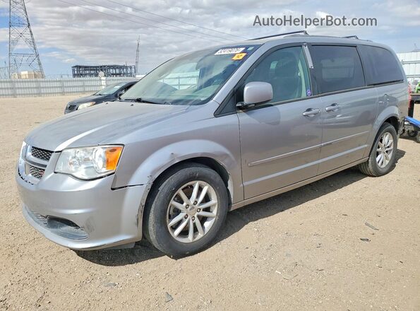2C4RDGCG7GR351498 2016 DODGE CARAVAN Серый Передняя левая четверть