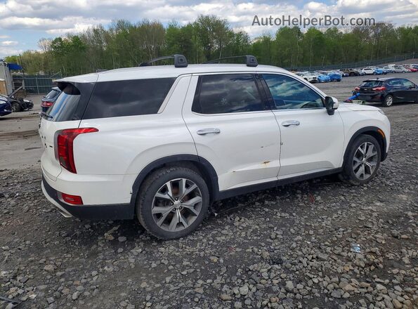 KM8R4DHE0LU135104 2020 HYUNDAI PALISADE White Передня права чверть