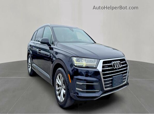WA1LAAF7XHD031470 2017 AUDI Q7 Black Задня ліва чверть