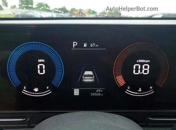 KM8HBCAB5SU226105 2025 HYUNDAI KONA Черный Вид задних сидений