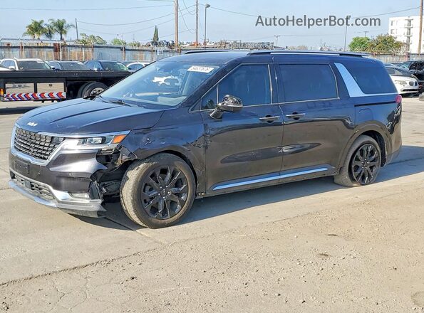 KNDNE5H32N6084863 2022 KIA CARNIVAL Серый Задняя левая четверть