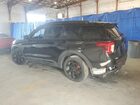 2021 Ford Explorer St Черный vin: 1FM5K8GC5MGB23669 Damage: Left Qtr Panel, Dent(S) W/ Paint Dmg, 6 To 7 Inches