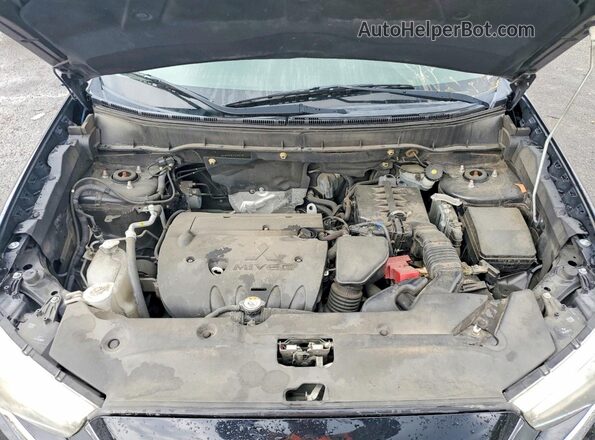 JA4AR3AW0HZ023519 2017 MITSUBISHI OUTLANDER Черный Вид подкапотного пространства