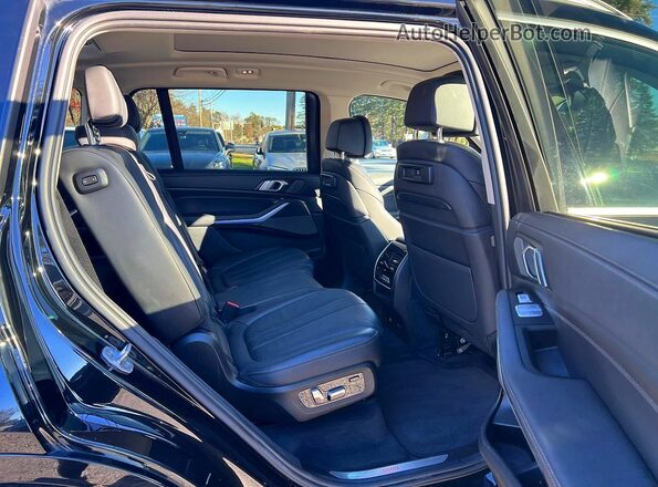 5UXCW2C05L9B19506 2020 BMW X7 Black Vista interior delantera