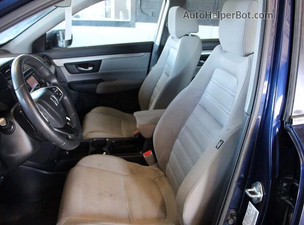 7FART6H20LE008410 2020 HONDA CR-V Blue Widok tylnych siedzeń