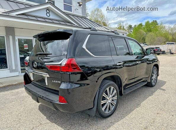 JTJHY7AX6H4221040 2017 LEXUS LX570 Черный Передняя правая четверть