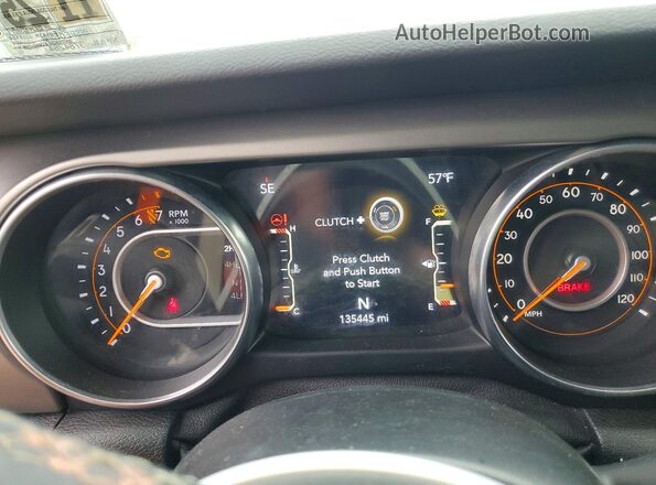 1C6HJTAG8LL147237 2020 JEEP GLADIATOR Серебряный Вид задних сидений