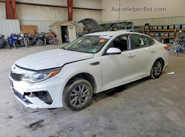 5XXGT4L3XLG392345 2020 KIA OPTIMA Белый Передняя левая четверть