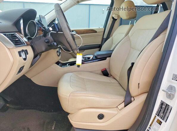 4JGDA5HB7GA631328 2016 MERCEDES-BENZ GLE White წინა პანელის ხედი