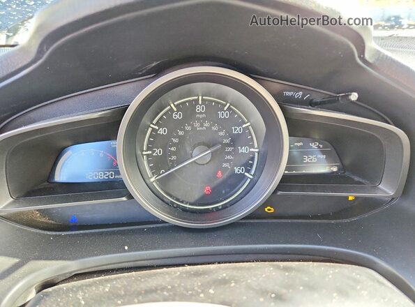 3MZBN1L34JM257633 2018 MAZDA 3 Серый Вид задних сидений