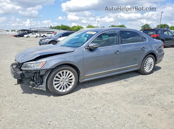 1VWBT7A31HC002087 2017 VOLKSWAGEN PASSAT Серый Передняя левая четверть