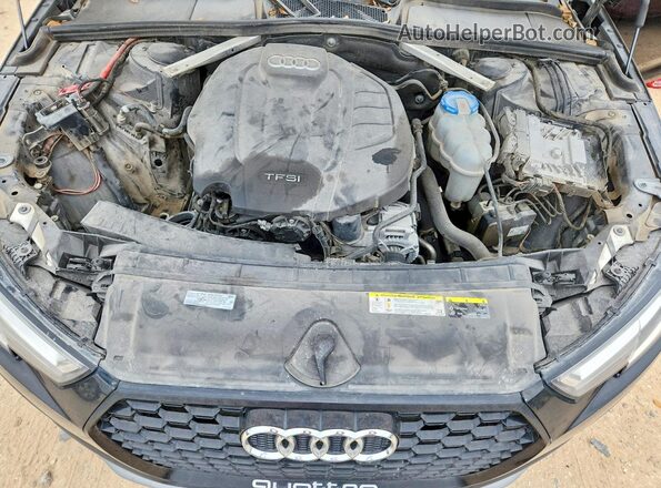 WAUENAF45KN002904 2019 AUDI A4 Black Widok komory silnika