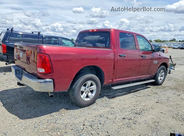 1C6RR6KMXKS750942 2019 RAM 1500 Бордовый Передняя правая четверть