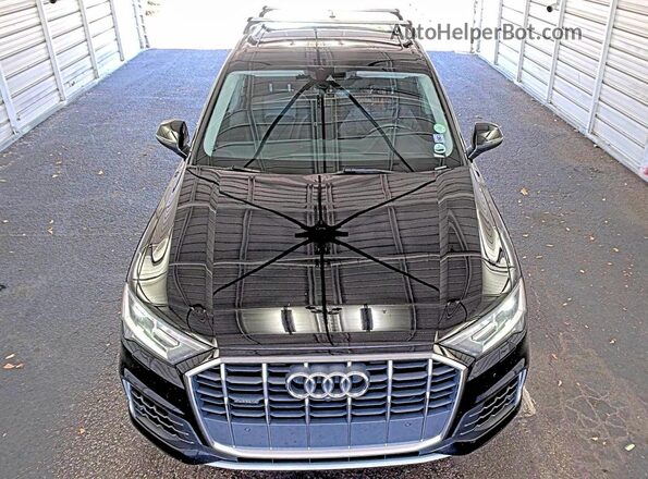 WA1AJAF77LD009152 2020 AUDI Q7 Black Widok naklejki z numerem VIN
