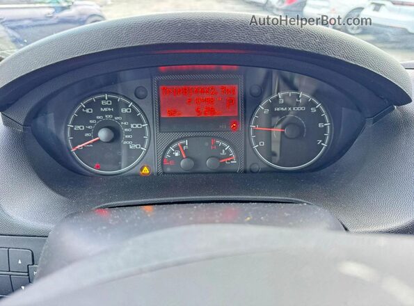 3C6TRVCG7KE562875 2019 RAM PROMASTER Белый Вид щитка приборов