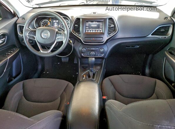 1C4PJLCB6KD114624 2019 JEEP CHEROKEE Черный Вид щитка приборов