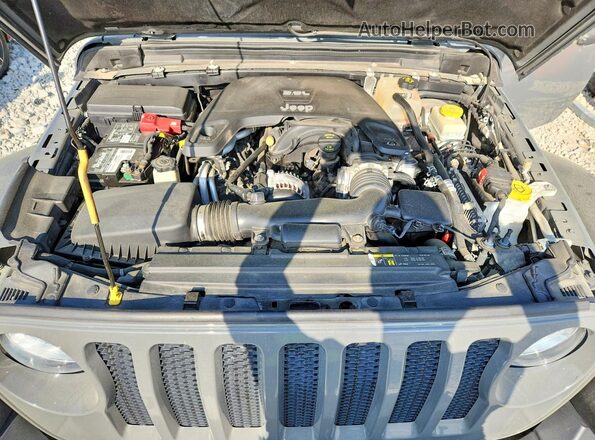 1C4HJXDG8KW598063 2019 JEEP WRANGLER Gray Շարժիչի բաժամունքի տեսք