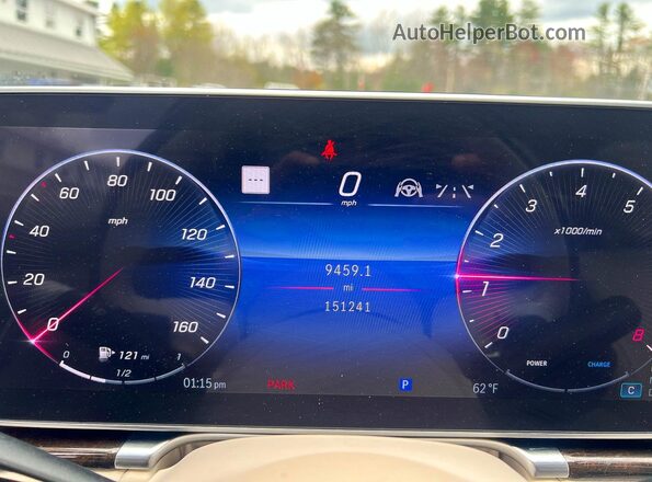 W1K6G7GB6MA045696 2021 MERCEDES-BENZ S Белый Вид щитка приборов